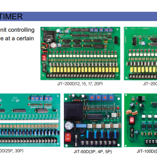 Thiết bị định vị thời gianJIT-300D-30P / Multi Timer / JOIL ENTERPRISE