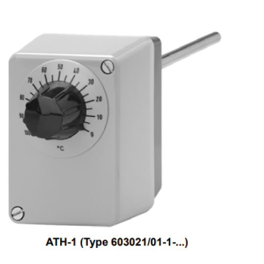Bộ điều khiển nhiệt độ Jumo 603021/70-1-064-00-0-00-30-13-20-200-8-6/574,  TN 60003328 Surface -Mounted Single Thermostats, ATH Series (603021) 