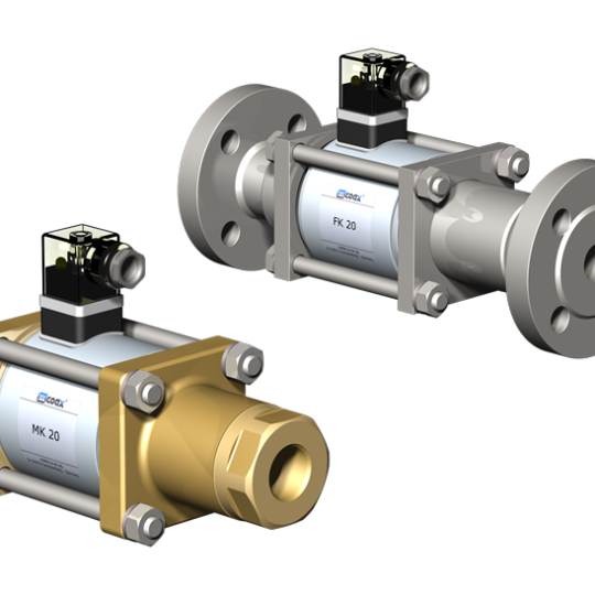 Van COAX 2/2 Way Valve, Direct Acting Coax valves part number: MKA 625 55 Type: MK 20 NC   Art-n: 525085
