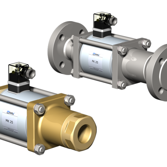 Van COAX 2/2 Way valve, Direct Acting Coax valves part number: FKA 630 56 Type: FK 25 NO Co-ax  Art-n: 531203