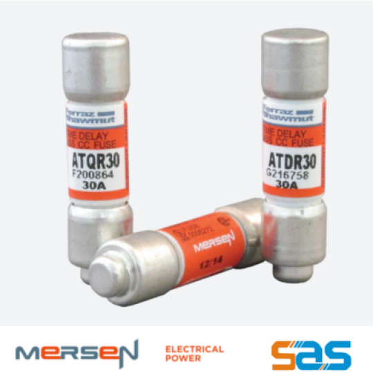 Cầu chì điện Mersen ATQR1/10 / ATQR8/10 Ferraz Shawmu