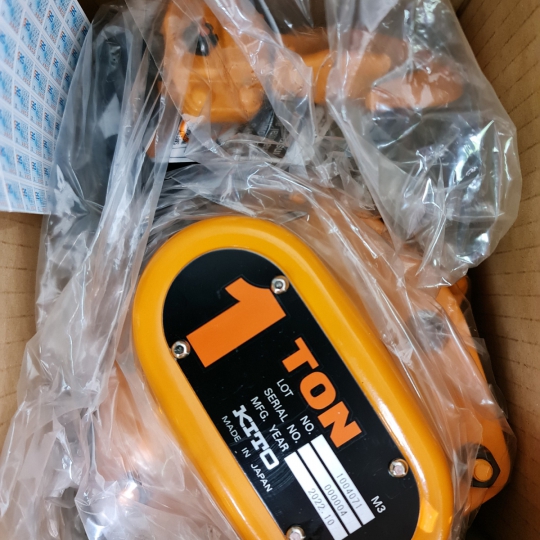KITO PA LĂNG KÉO TAY KITO 1 TẤN CB010 hàng chính hãng xuất xứ Japan