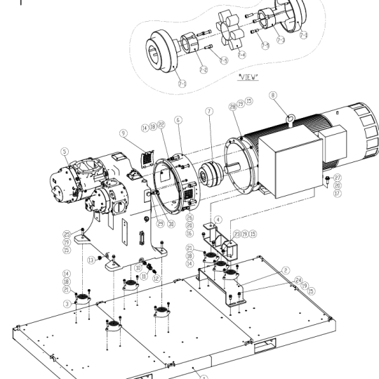 Phụ tùng máy khí nén Yujin : Lọc nhớt Part number: 73001079P Yujin  Hàn Quốc