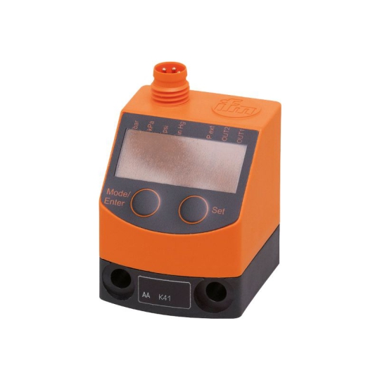 Cảm biến áp suất ÌM Pressure sensor for pneumatics PQ3834 IFM PQ-010-KHR18-KFPKG/AS/