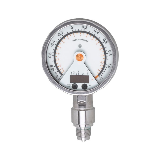 Cảm biến áp suất IFM Pressure sensor with analogue display PG2409 IFM PG-1-1-REB12-MFRKG/US/ /P