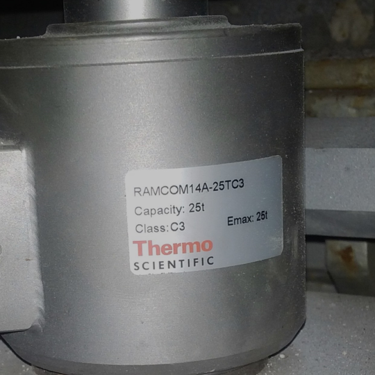 Cảm biến tải trọng dùng cho hệ thống cân điện - Mã hàng : RAMCOM14A-25TC3 Hãng SX : ThermoFisher