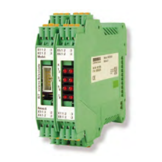 Rờ le an toàn FMZ 5000 8 Relay module Part no.: 901595 Minimax