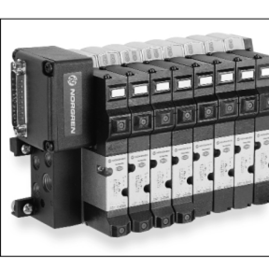 Van 5 cổng Norgen V206517A-B213R +End plate Type: V205516R-Q0600