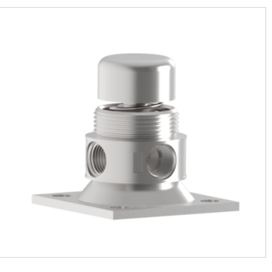 Van Humphrey Diaphragm Poppet Manual Valves Model: 125P3102140, 125HO31021, V125P3102140, 125P3112140