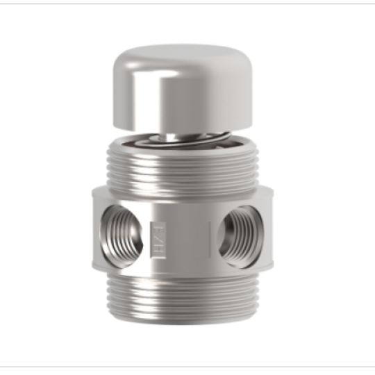 Van Diaphragm Poppet Manual Valves Model: 125P3112040, 125P3102040
