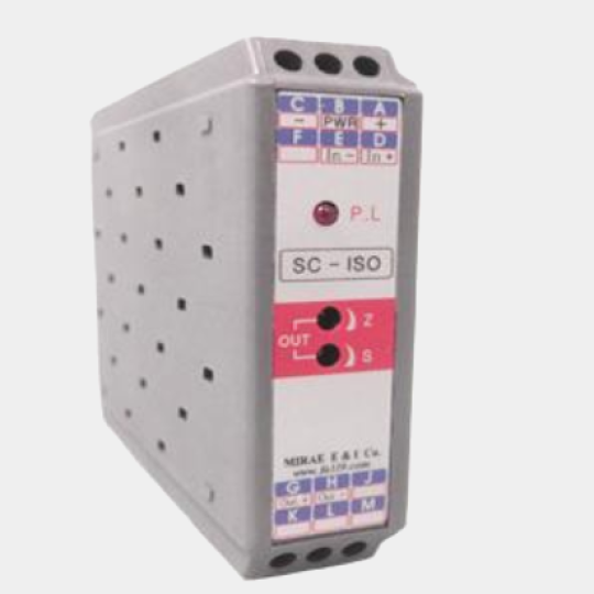 Bộ chuyển đổi tín hiệu signal converter Model SC-ISO, SC-RTD, SC-PMC, SC-FDC , MIRAE E&I