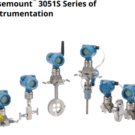 Cảm biến áp suất Pressure Transmitter Series 3051S  Model 3051S2CD4A2A11A1AL2D4M5P0Q4T1 Rosemount Emerson