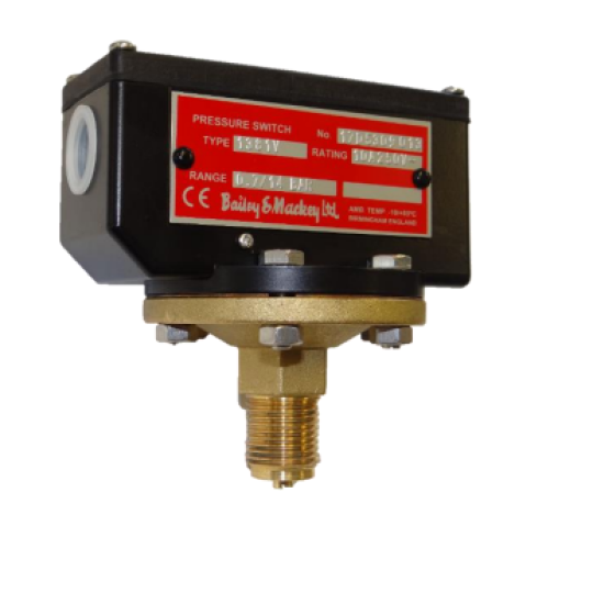 Cảm biến áp suất Pressure Switch Type 1381 , 2381  Bailey & Mackey