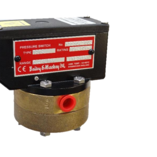Cảm biến áp suất Pressure Switch  Type 1382 , type 1482  Bailey & Mackey