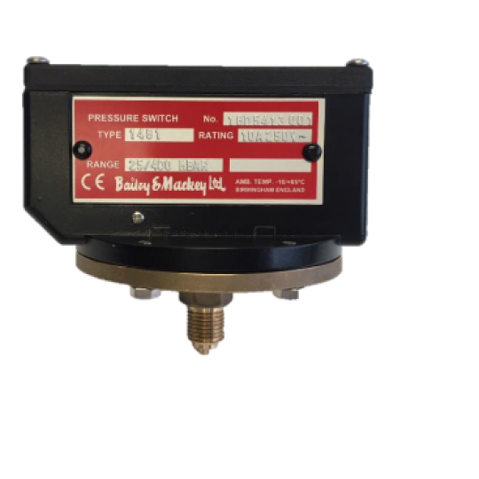 Cảm biến áp suất Pressure Switch Type 1481 , 2481  Bailey & Mackey