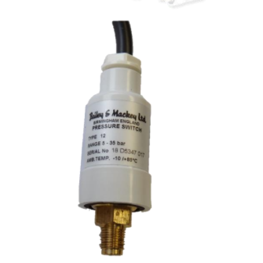 Cảm biến áp suất Pressure Switch Type 12 Bailey & Mackey