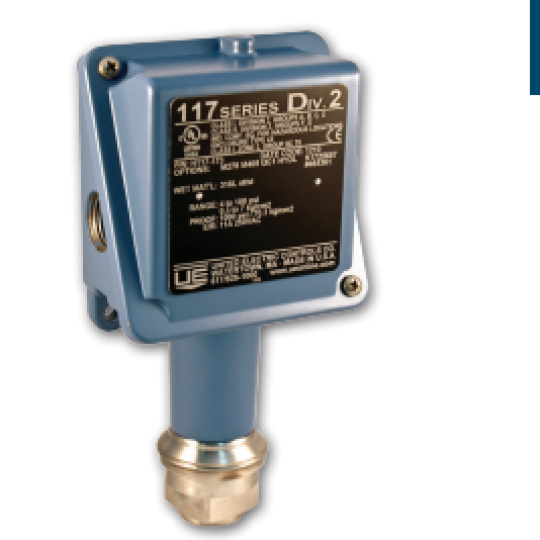 Cảm biến áp suất  United Electric Controls  H117-524 