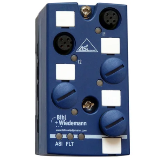 Mô đun tín hiệu đầu vào Bihl+Wiedemann BWU3104 ASi Analog Input Module, IP67, M12, 2AI (Pt100) 