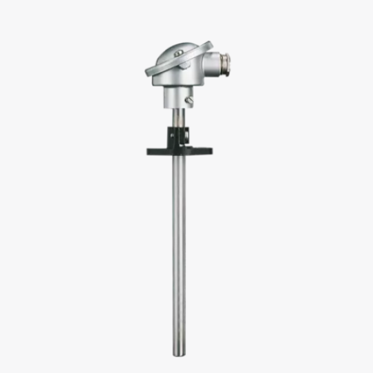 Cảm biến nhiệt độ JUMO Push-in thermocouple with terminal head form A Model code: 901110/20-1046-15-1000-669-94/331(0..1600°C)