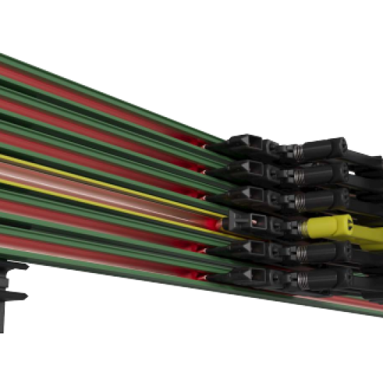 Ray điện Vahle  0167066/00 U10/25C-6000PE-A UNIPOLE INSULATED CONDUCTOR RAIL U10/25 C-6,GROUND STANDARD SHROUDING 6M 