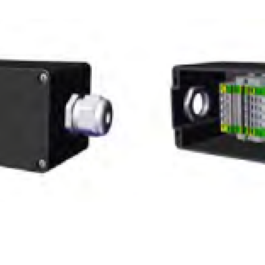 Hộp đấu nối đầu cuối Vahle Terminal box AKE Type ES-AKE1-PH7x2L6-PE2x2L6-M25 Valhe 0169462/03 ES-AKE1-PH7X2L6-PE2X2L6-M25 TERMINAL BOX AKE 8-POLES WITH WAGO TERMINALS 6 MM²