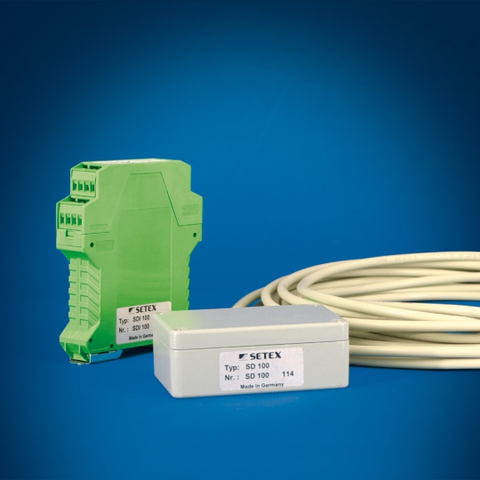 Cảm biến phát hiện đường gấp mép cho máy nhuộm vải  Setex  SD100 SEAM DETECTION