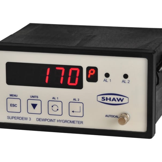 Máy đo điểm sương SHAW Inline Dewpoint Meter Superdew 3-P-C-AC  Superdew 3 Hygrometer Single channel inline hygrometer