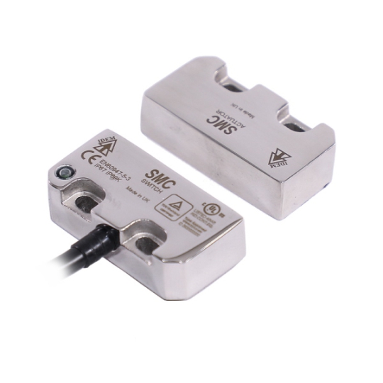 Công tắc liên động an toàn không tiếp xúc từ tính được mã hóa SMC IDEM: Coded Magnetic Non Contact Safety Interlock Switch