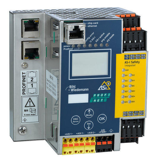 Thiết bị giám sát ASi-5 ASi-3 PROFINET Gateway BWU4000  Bihl+Wiedemann