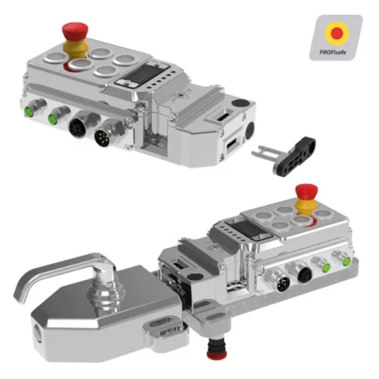 Khóa liên động an toàn được kích hoạt qua mạng qua EtherNet/IP với CIP Safety  UGB-NET-CS-SS IDEM