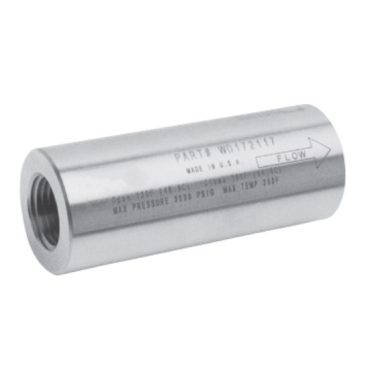 Van đóng nhiệt độ cao SENTRY W270 HI-TEMP SHUT-OFF WD172117 Model W270 