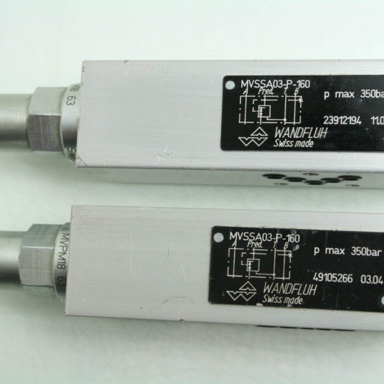Van Wandfluh Pressure Reducing Valve NG3-Mini  MVSSA03-P-160 