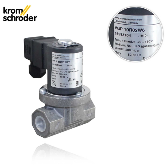 Van điện từ  Kromschroder Gas solenoid valve VGP 10R02W6 (85293104)