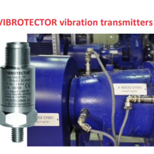 Cảm biến đo độ rung  Pruftechnik VIB 5.731  Pruftechnik VIB 5.736 