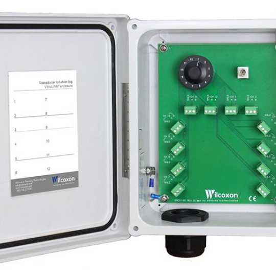 Hộp công tắc VibraLINK Lite VLL 6-channel vibration sensor switchbox Model VLL06BF-G-N-S Wilcoxon 