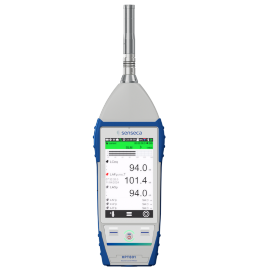 XPT801 – Máy đo mức âm thanh, Máy phân tích tần số Senseca XPT801.KIT1  Sound Level Meter, Frequency Analyser