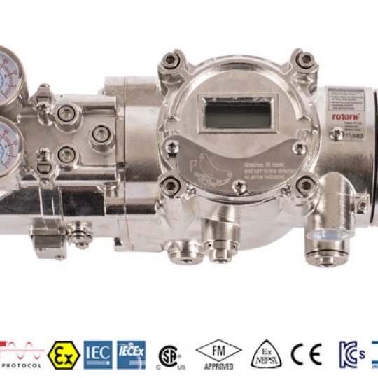 Bộ định vị van Rotork YT-3450LSC22205   Rotork  YT-3450LSC242235 YT-3450 Smart Valve Positioner