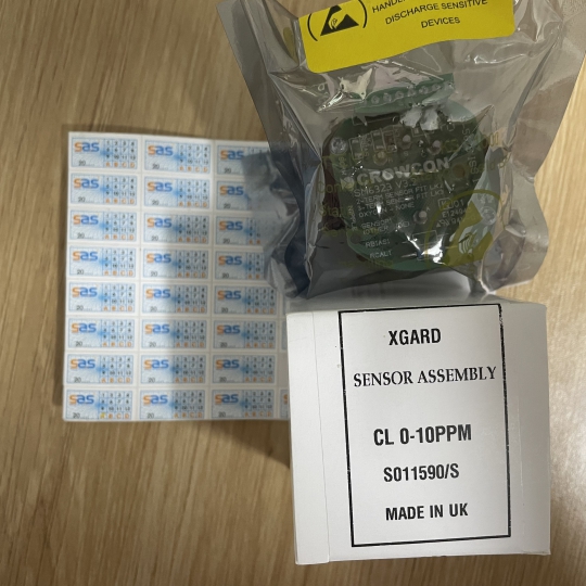 Cảm biến khí Chlorine Crowcon S011590/S SM6323 V3.2  Part No  used in model Xgard Type 1 gas detector  